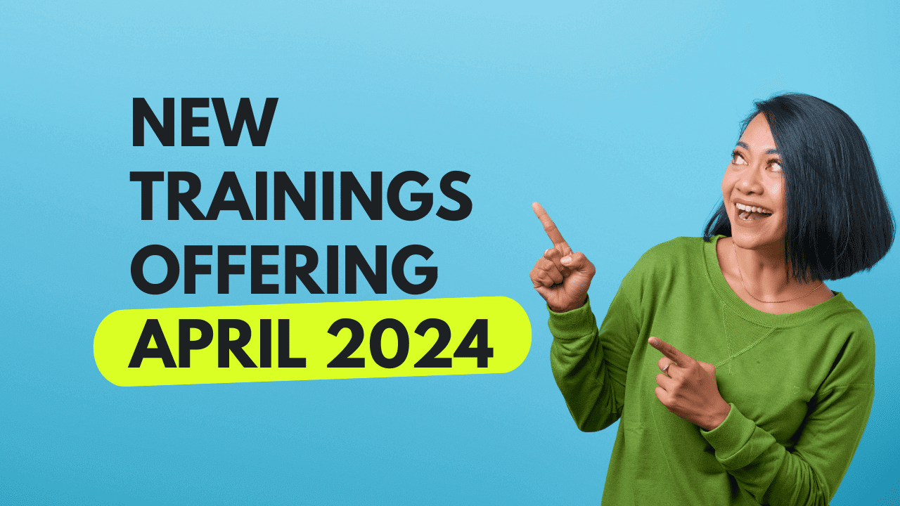 blog post bdt New Trainings Offering – April 2024